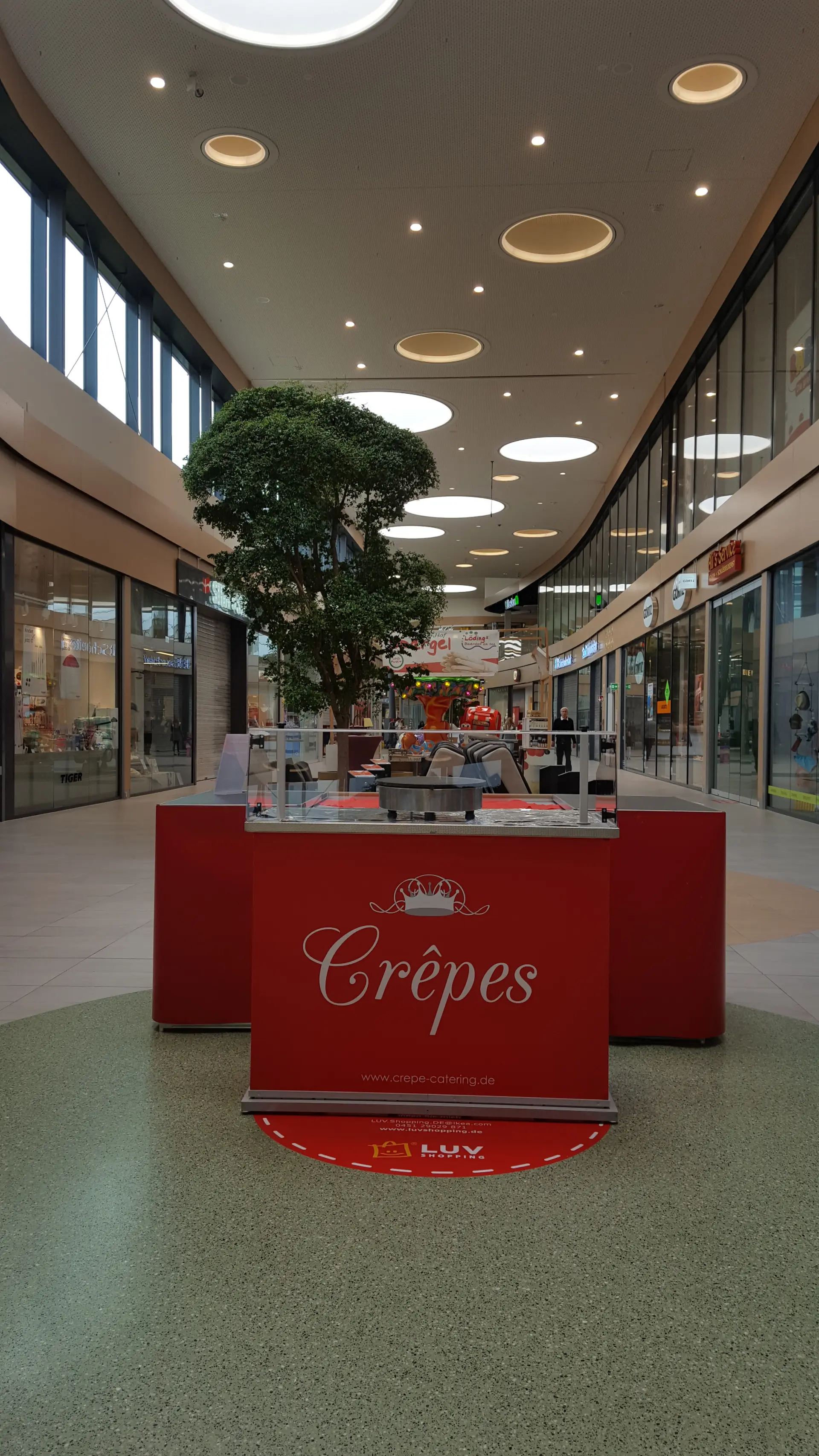 Unser kleiner Crêpe-Stand